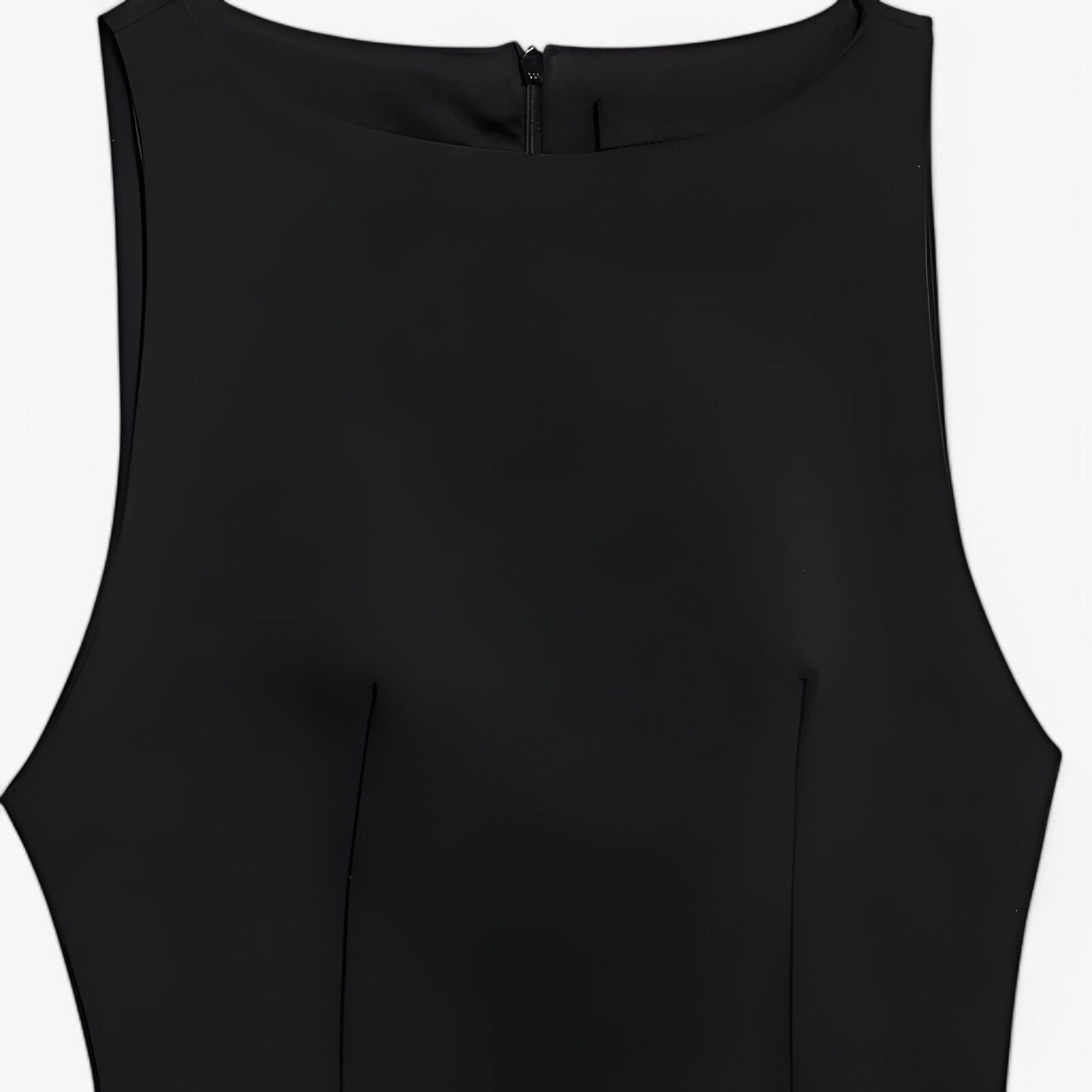 Czarna Sukienka Mini z Piórami dla Kobiet - Elegancka Sukienka na Wesele i Wieczorne Wyjścia 5