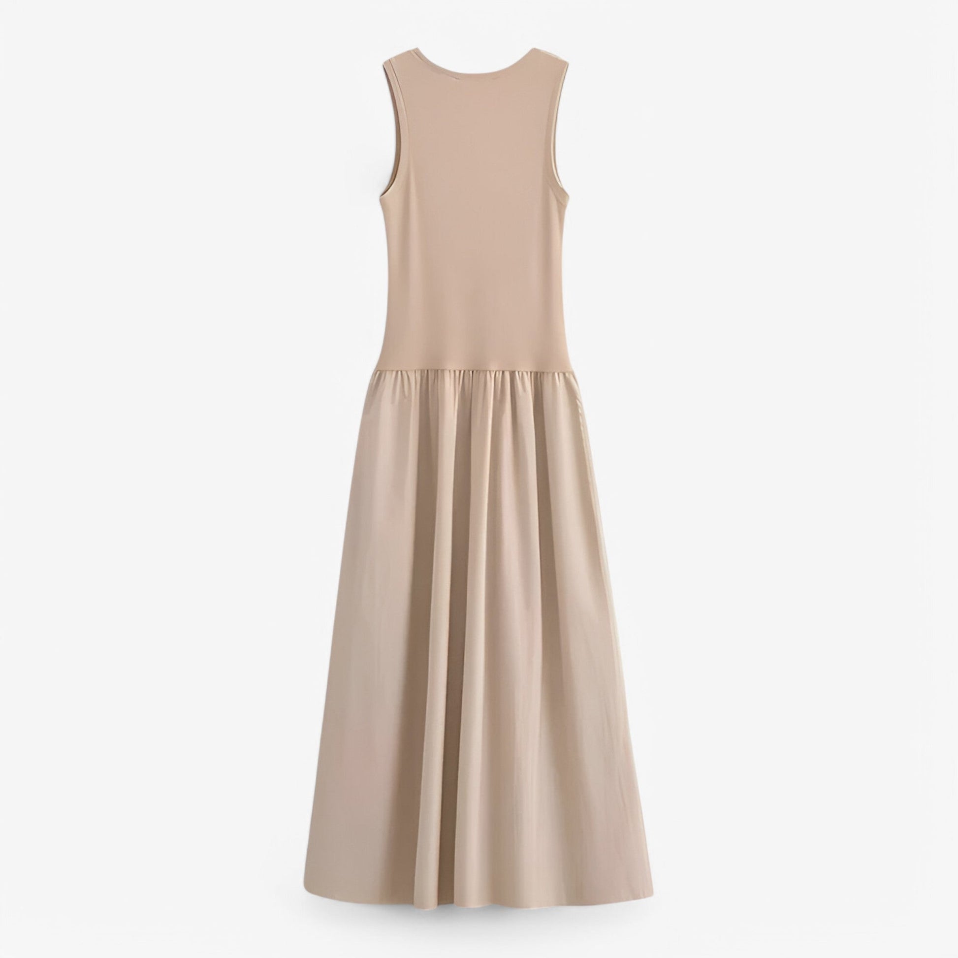 Sukienka Midi Elegancka dla Kobiet - Wygodna Dzianinowa Bodycon bez Rękawów na Wesele i Casualowe Wyjścia 5
